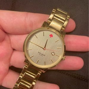 Gold Kate Spade watch